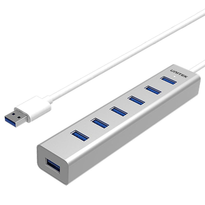 Unitek Hub 7x USB 3.0, Bc 1.2, Alu., And -3090
