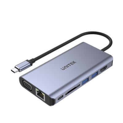 Unitek Hub D1019B 8IN1 USB-C 3.1 Power Delivery 100W — image 1