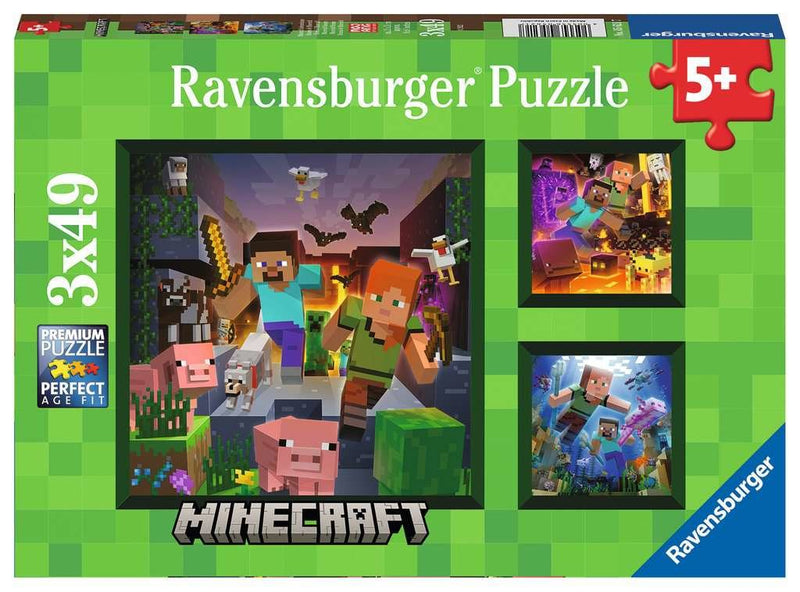 Puzzle Minecraft 3X49PZS