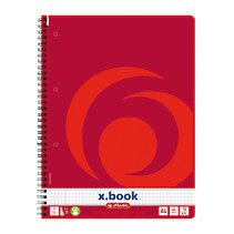 Herlitz 10834117 Notebook And Block A4 80 Hojas Red — image 1