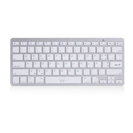 Ewent Keyboard Travel - Modo Ahorro Energia - Bluetooth 3.0 - Disposicion Portuguesa QWERTY Pt - Range Up To 1