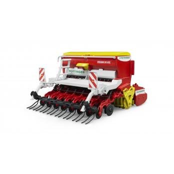 Bruder Pöttinger Vitasem 302ADD Sembradora With Grada Rotativa 02347 — image 1