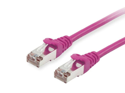 Equip Latiguillo Apantallado S/FTP Categoria 6 Libre Halogenos 15M Colour Purpura P/N 605558 — image 1