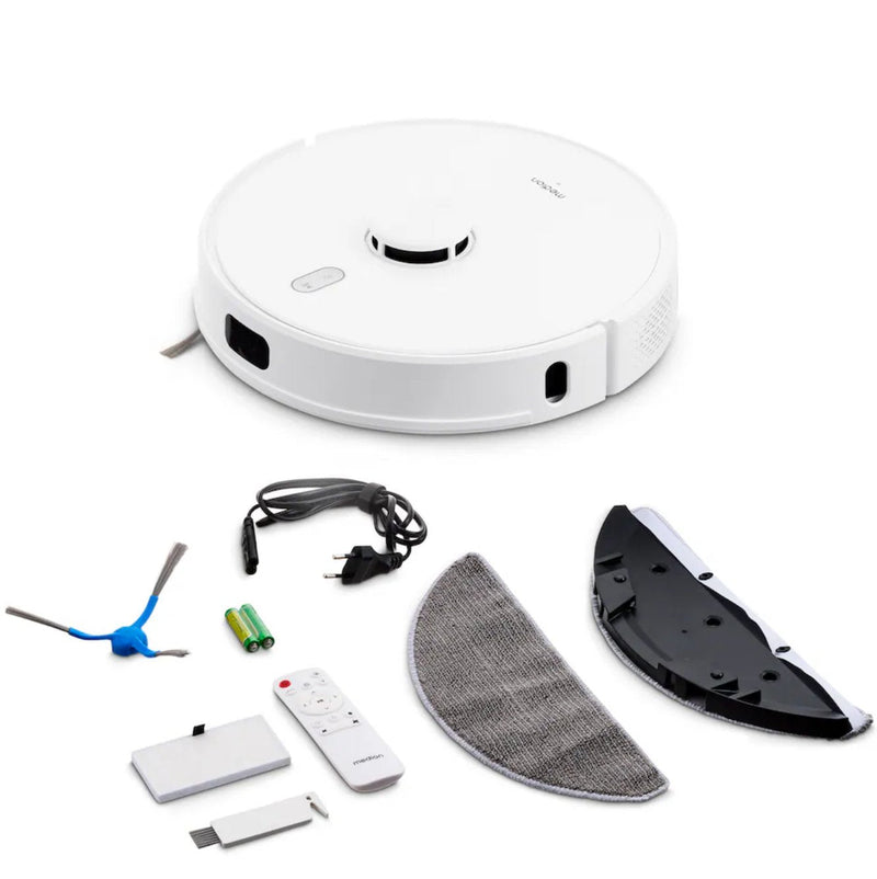 Medion Robot Vacuum Cleaner Con Navegación Láser Y Función Cleaning X41 Sw Powerful Power Aspiración 8000PA