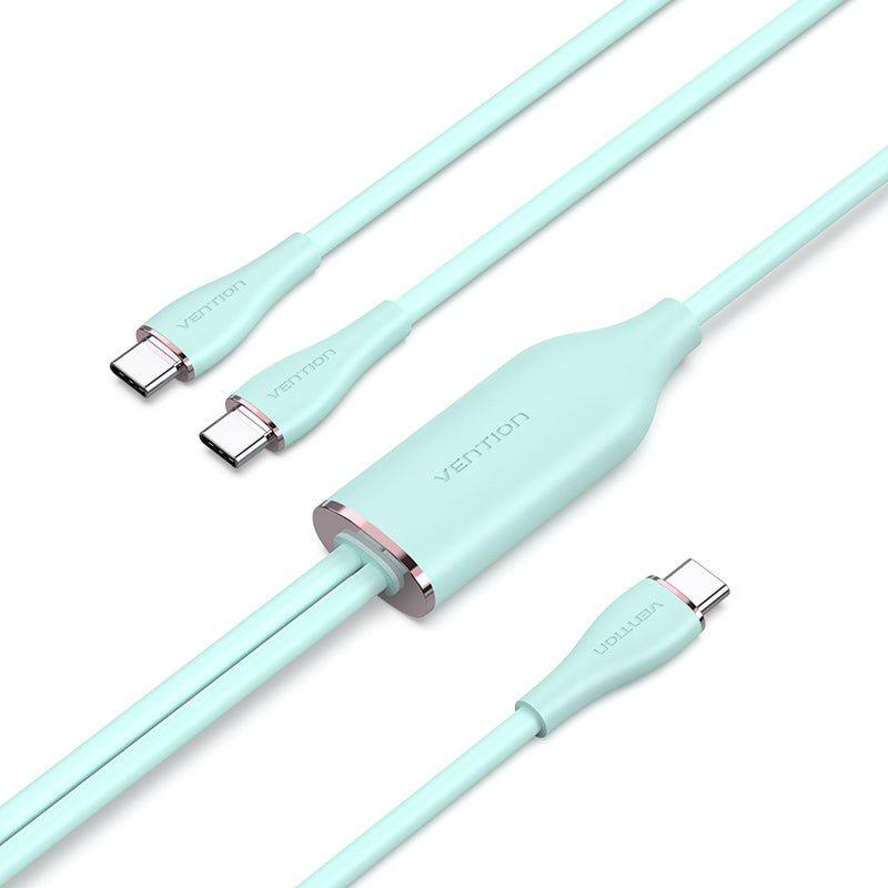 Vention USB Cable Type-c Ctmgg USB Type-c Male 2 X USB Type-c Male 1.5M Green