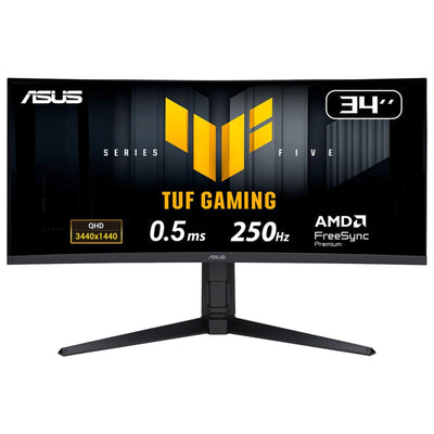 ASUS Monitor Tuf Gaming VG34WQML5A 34 3440 X 1440 Pixels Ultrawide Quad HD LED Black — image 1