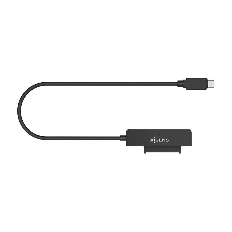 Aisens Adapter SATA a USB-C USB 3.0/USB 3.1 GEN1 Drives Hard 2.5 - Black ASE-25C04B