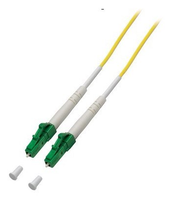 Helos Lwl Network Cable Lc-apc/Lc-apc Simplex G652D, 9/125?M OS2 Yellow 4,0M