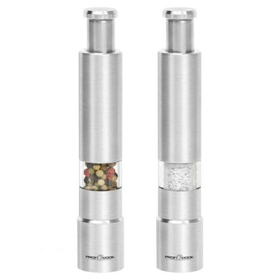 Proficook PC-psm 1160 Set Of Salero And Pimentero Steel Inoxidable, Transparent — image 1