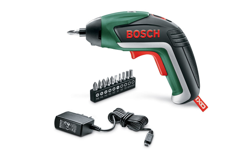 Bosch Bricolaje And Garden Screwdriver Wireless Ixo 5, With Set Of 32 Puntas Green/Black Battery Ion Litio 1,5
