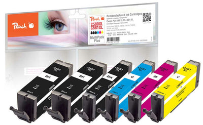 Peach Cartridge Canon NO.580XL/581XL Multipackplus Rem, Com — image 1