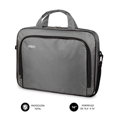 Subblim Case Oxford Grey Laptops Up To 15.4'-16'/39.1-40.64CM Indoor Acolchado Bolsillo Outdoor Strap Hombro — image 1