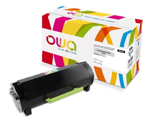 Toner Compatible Owa Lexmark 50F2U00, 50F2U0E (20000 Páginas) Black
