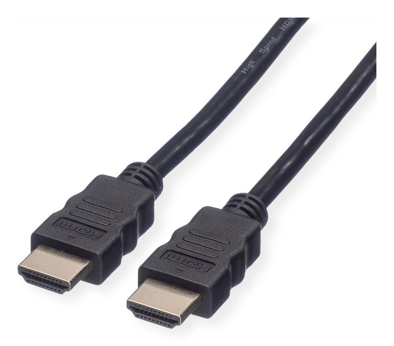 Roline Rm HDMI High Speed Cable With Ethernet, Black 3M