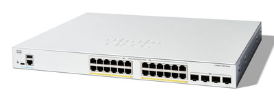 Cisco Catalyst 1200-24FP-4X Conmutador L3 Smart 24 X 10/100/1000 (PoE + ) + 4 X 10 Gigabit Sfp + Assembly Rack — image 1