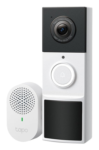 TP-Link Video Doorbell Wi-Fi Tapo TD21 Smart 160Âº Fov Battery 2K 3MP Vision Colour Ia IP65 — image 1