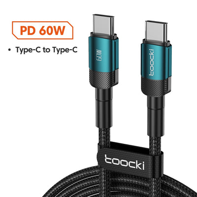 Aluminum Alloy Data Cable Type-C 5A Fast-Charging Cable