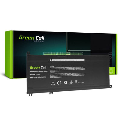 Green Cell Battery 33YDH Dell Inspiron G3 3579 3779 G5 5587 G7 7588 7577 7773 7778 7779 7786 Latitude 3380 348 — image 1
