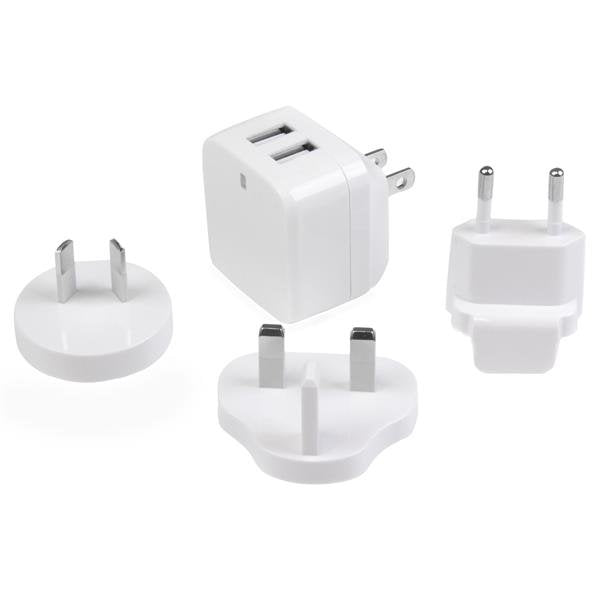 StarTech Charger Wall USB 2 Ports Tablets Smar