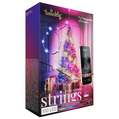 Twinkly Caramelos – 100 Leds RGB Perel Shape, Cable Green USB-C — image 1