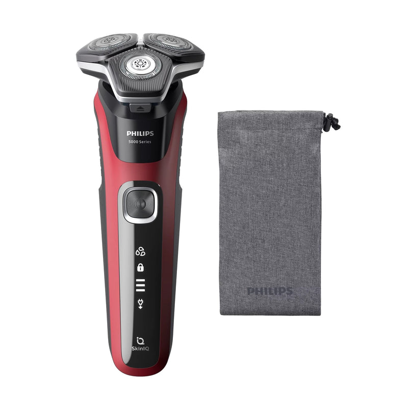 Philips Shaver Shaver Series 5000 S5883/10 Rotación Trimmer Black Red