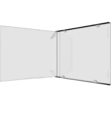 Mediarange BOX110-200 Case For Drives Ópticos Box Transparent Cd 1 Drives Transparent