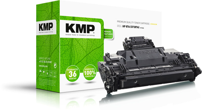 Kmp Toner HP 87A CF287A 9000S Black Remanufactured