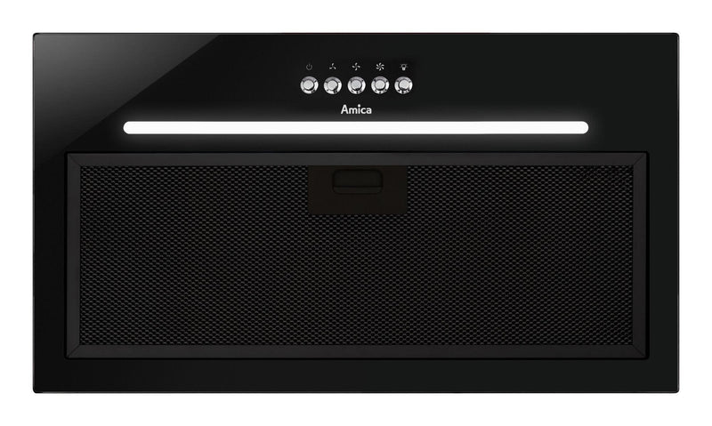 Amica Campana OMP6255BG Encastrada Black 389M³/H C