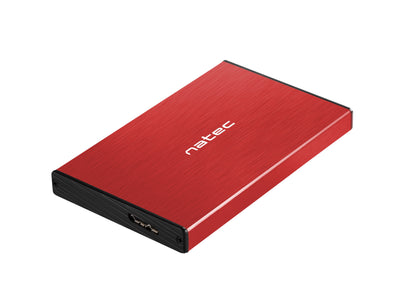 Natec External Enclosure Rhino Go 2,5'' Sata, USB 3.0, Red — image 1