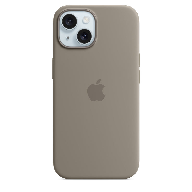 Apple Case Iphone 15 Silicone Case With Magsafe - Clay