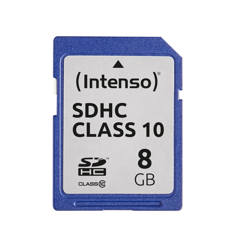 Intenso 3411460 Memory Flash 8GB Sdhc Clase 10