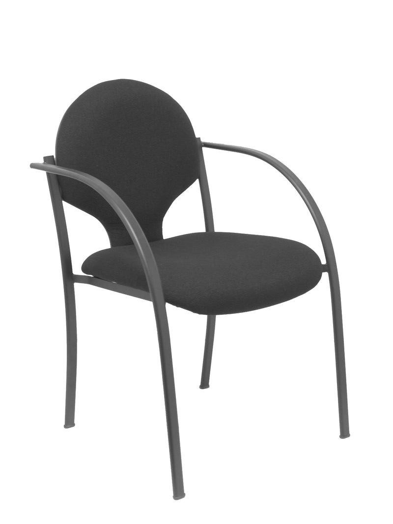 Pack 2 Chairs Hellin Chasis Black Bali Black