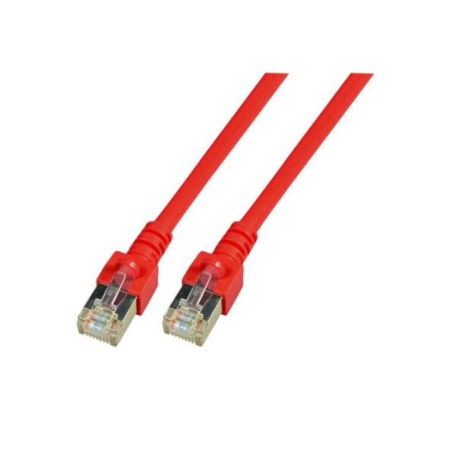 Cable Efb RJ45 Network Sf UTP, CAT.5E, Pvc, Cca, 25M, Red