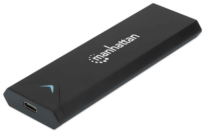 Manhattan 130530 Box External Hard Drive External Enclosure Unit Estado Sólido [SSD] Black M.2 — image 1
