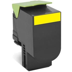 Lexmark Genuine Toner 802HY, High Yield, Yellow Genuine Toner Lccp, Lrp, Lexmark CX410DE, CX410DTE, CX410E, CX