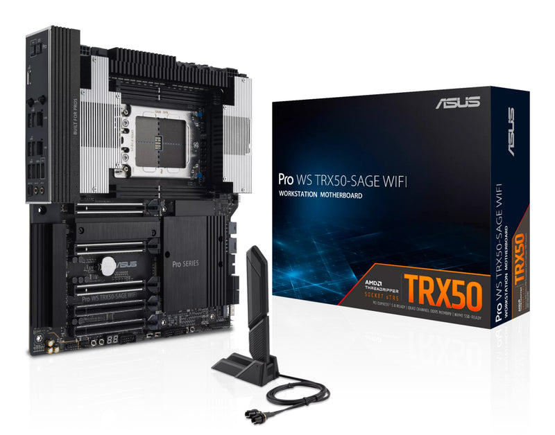ASUS Pro Ws TRX50-SAGE Wi-Fi AMD TRX50 Socket STR5 Ssi Ceb