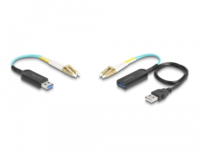 Delock 66466 USB 10Gbps Tipo-a Extender Set Sobre Cable Lc Duplex