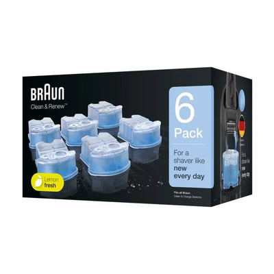 Braun Clean & Renew Cartridge Cleaning Ccr 2 (paquete 5 + 1) 6 Pieces 7500435226356 — image 1