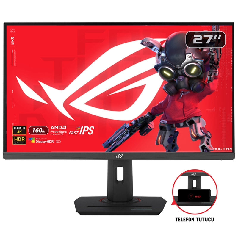 ASUS Monitor XG27UCS (27) 3840 X 2160 Pixels 4K Ultra HD Black