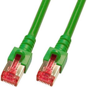 Efb RJ45 Network Cable S FTP, CAT.6, Lszh, 25M, Green