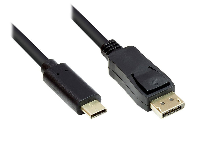 Good Connections Cable Adapter USB-C An DP1.2 Black 3M