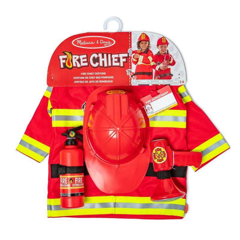 Spin Master Melissa & Doug - Costume Departamento Bomberos, Set Of Rol 6075173