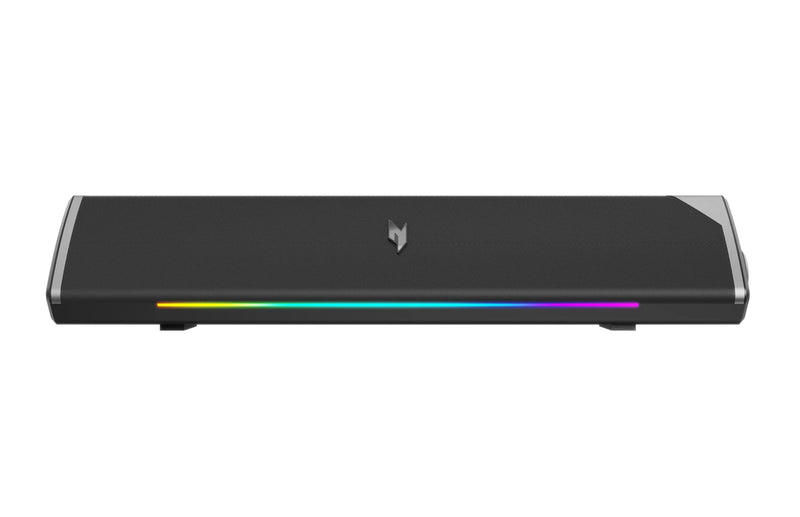 Acer Soundbar Nitro NSK510 PC - Wireless - Bluetooth - USB - 20 Watts (total) - Black