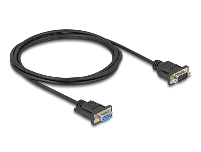 Delock 87834 Cable Serie RS-232 D-SUB9 Male a Female 2M