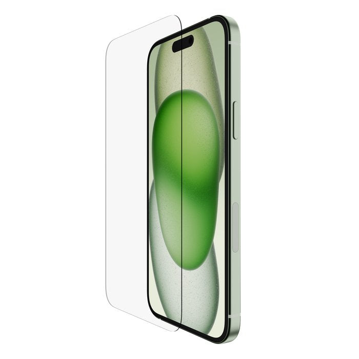 Belkin Screen Protector OVA136ZZ Iphone 15 Plus /14 Pro Max. Temperedglass Screenforce