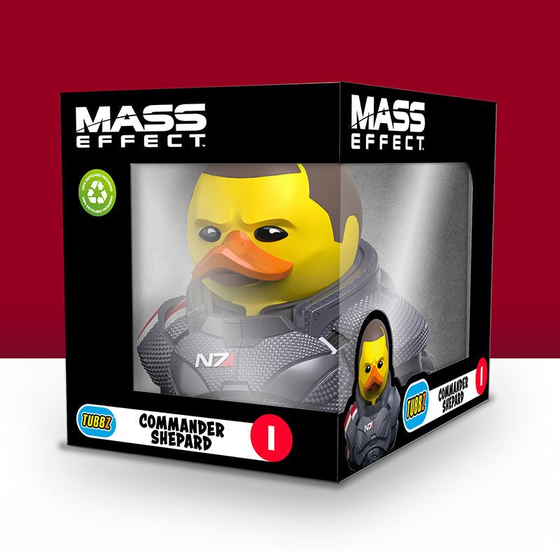 Tubbz Sammelente - Mass Effekt Commander Shepard In Box 9CM