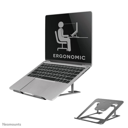 Newstar Stand Laptop Up To 17 Max. 10KG, Foldable Grey — image 1