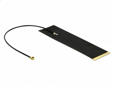 Delock 12612 Antenna LTE I-pex Inc., Mhf® I Male 1,9 - 3,9 dBi And Fpc 1.13 15CM Internal Self-adhesive — image 1