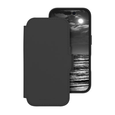 DBRAMANTE1928 Lynge Ms Icon Case For Iphone 16 Folio Black — image 1