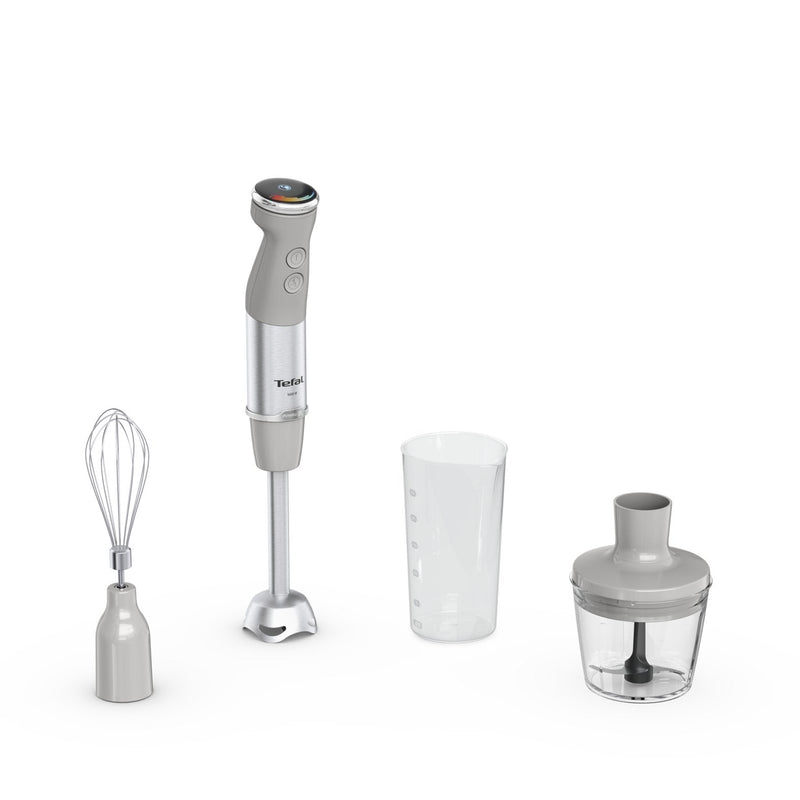 Tefal Blender Quickchef + HB673B30 Inmersión 1000W Grey Steel Inoxidable